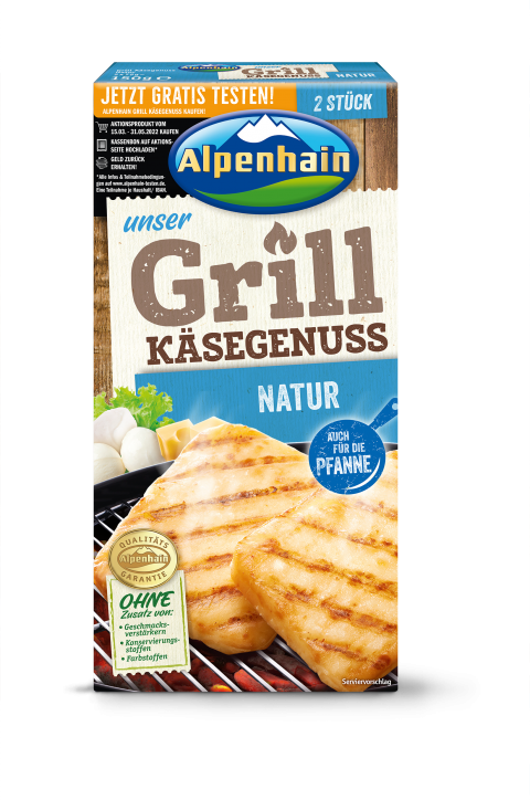Alpenhain Aktionsprodukt Grill Käsegenuss Natur