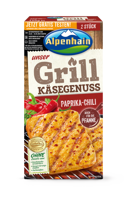 Alpenhain Aktionsprodukt Grill Käsegenuss Paprika-Chili