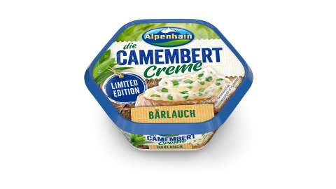 Alpenhain Camembert Creme Bärlauch schräg