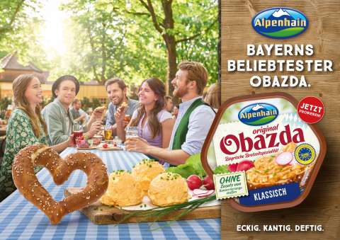 Alpenhain Bundesweite Kampagne Original Obazda