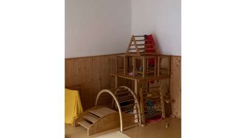 Mit der Spendensumme über 2.250 Euro wird der Kauf von weiterem Bauspielmaterial für die im Emmi-Pikler-Haus lebenden Kinder ermöglicht. / Bild: Emmi-Pikler-Haus e. V.