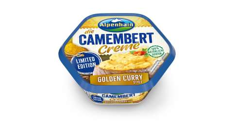Alpenhain Packshot Camembert Creme Golden Curry