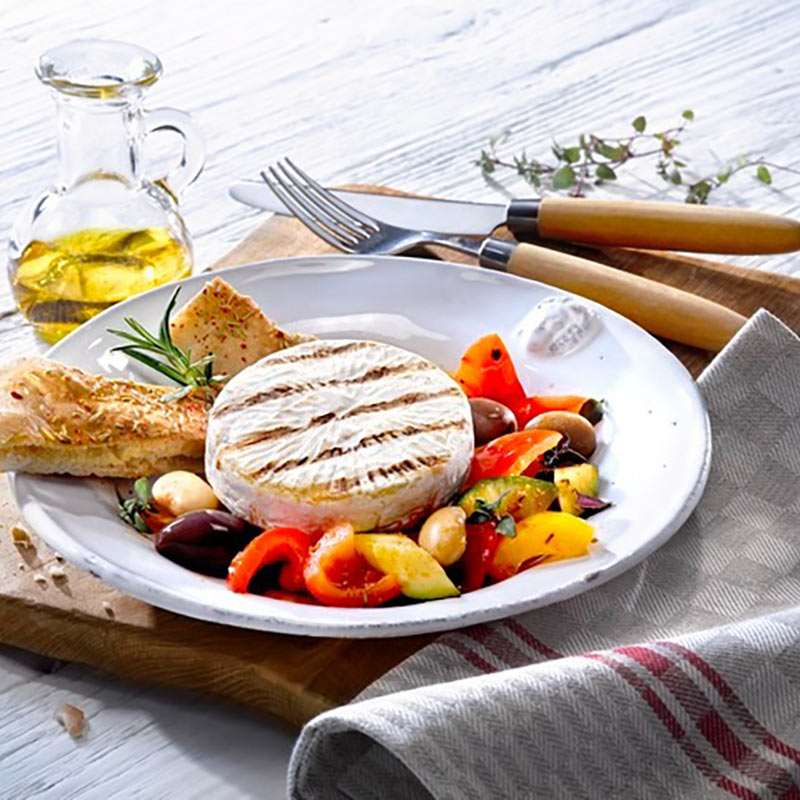Grill Camembert mit Grillgemüse