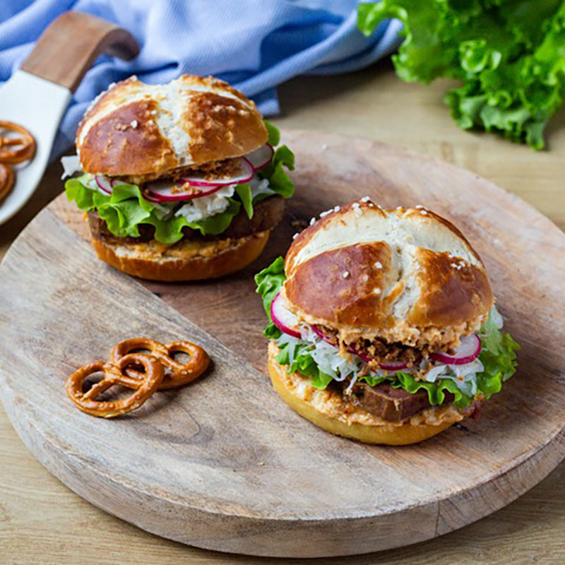 "O´bazd is" Burger mit Obazda