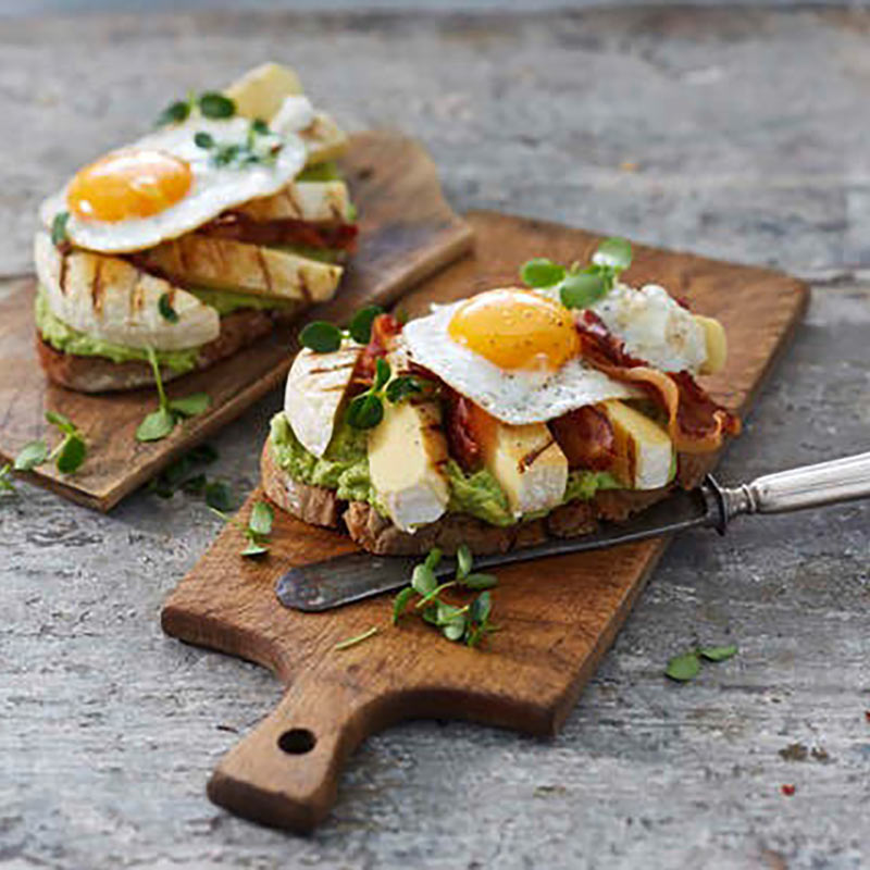 Schlemmerbrot mit Grill Camembert
