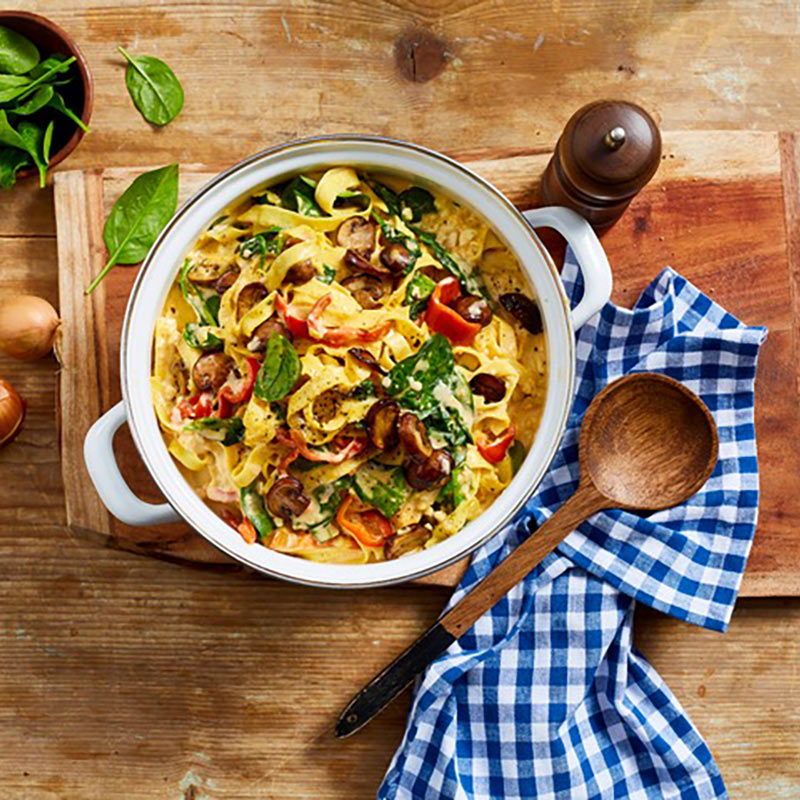 One Pot Pasta mit Obazda