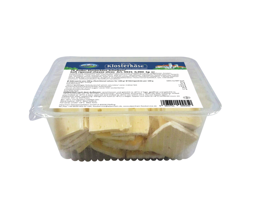 TK Alpenhain Rotter Klosterkäse Scheiben