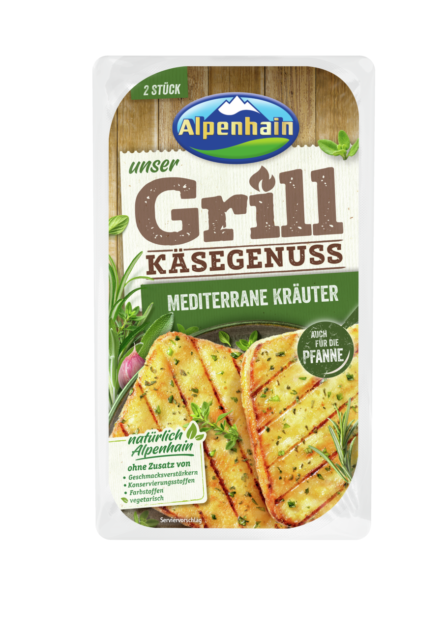 Alpenhain Grill-Käsegenuss Mediterrane Kräuter