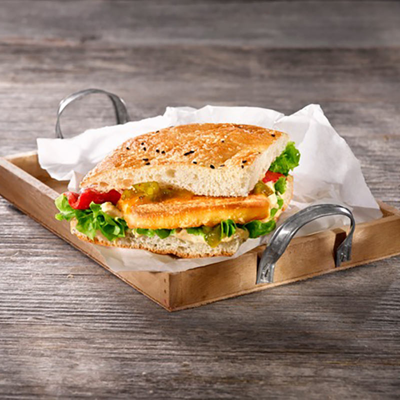 Fladenbrot mit Grill Käsegenuss